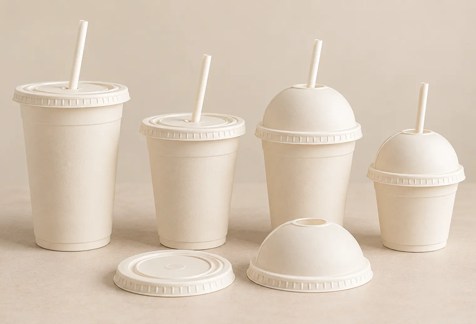 Clear Cold Cups & Lids