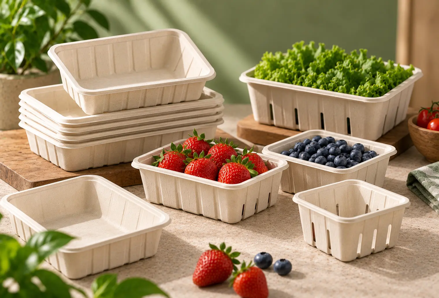 Produce Trays & Punnets
