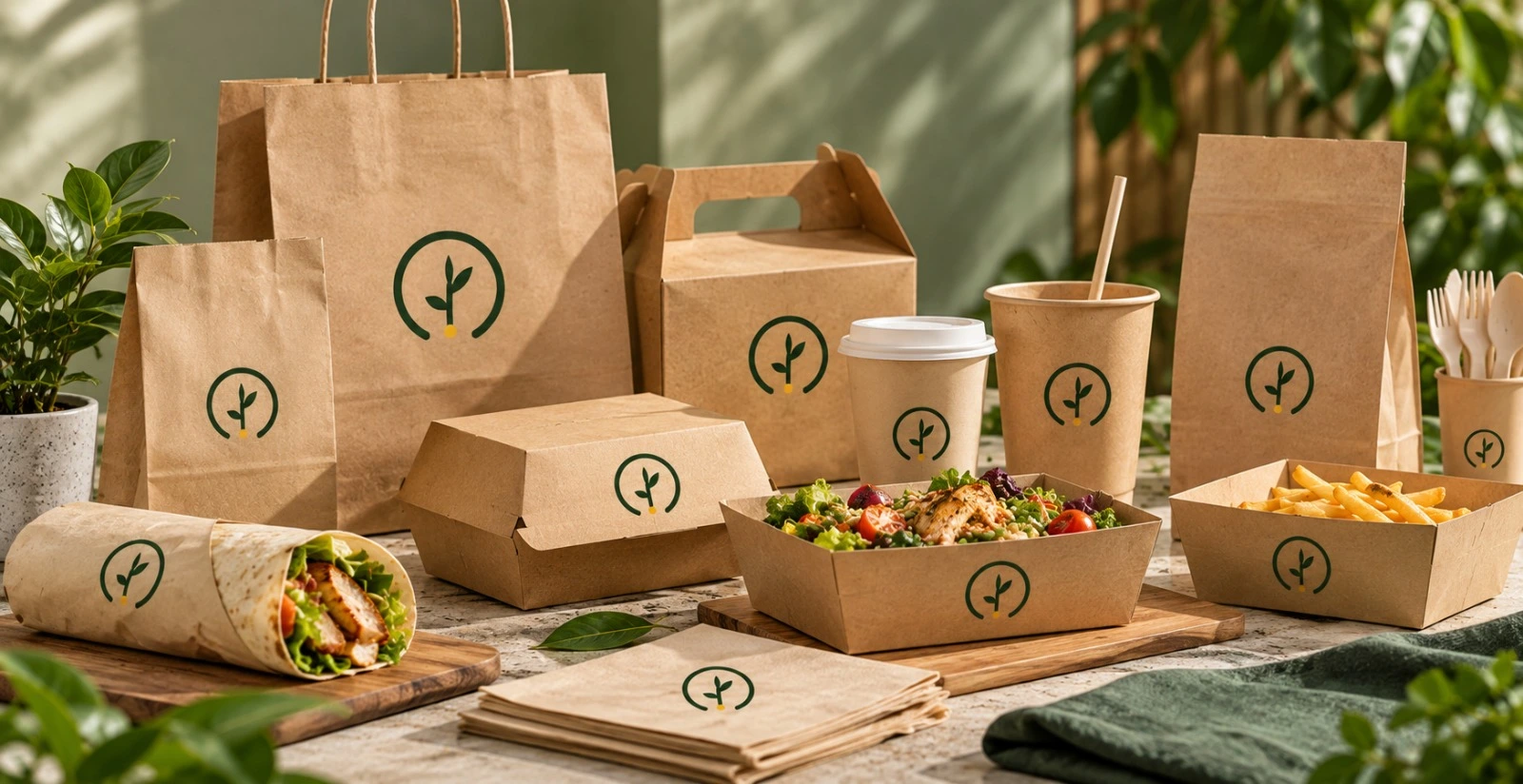 Kraft paper packaging